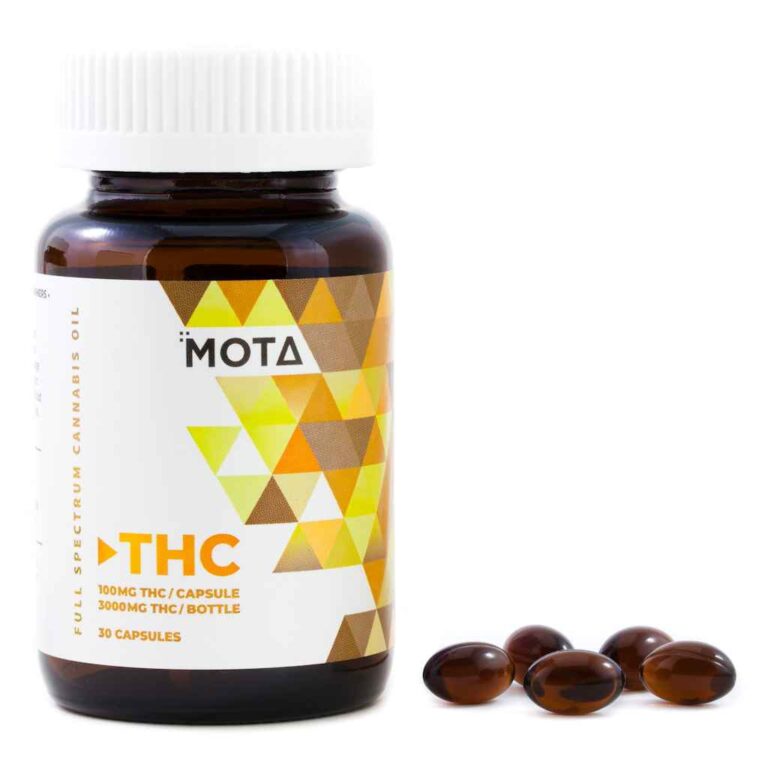 MOTA Capsules 100mg THC