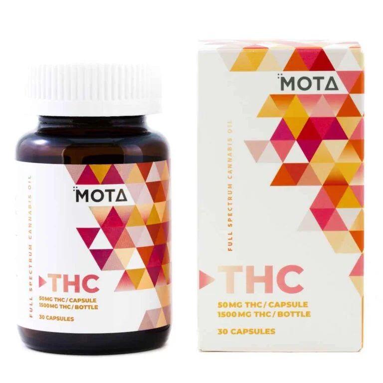 MOTA THC Capsules 50mg THC