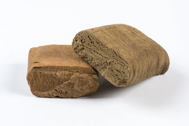 raw kief blocks