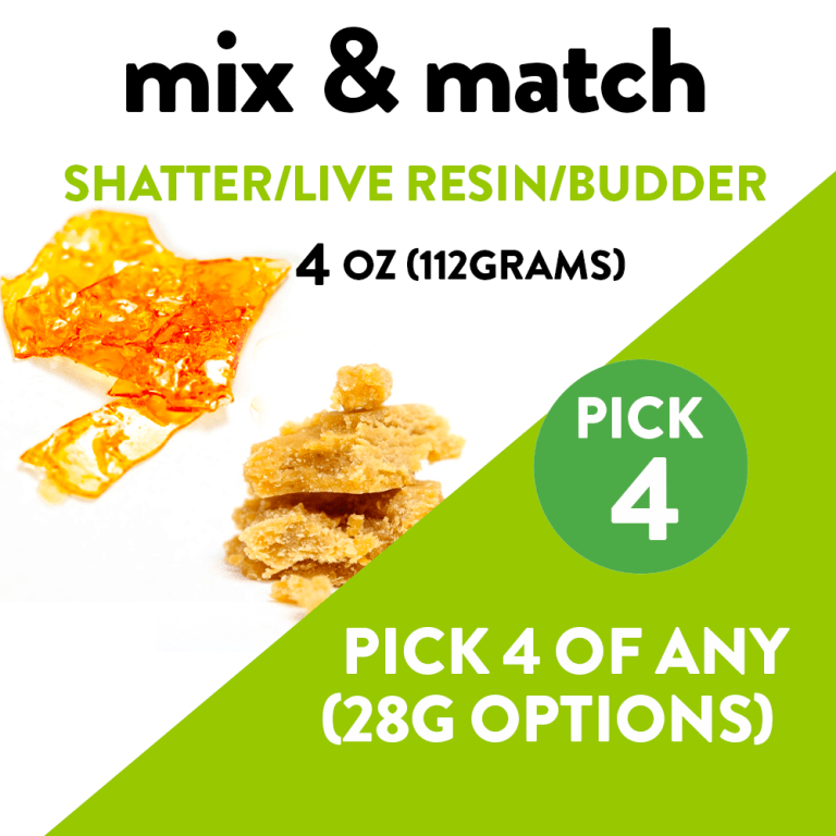 Mix Pack Concentrate 4 x 28g (4 Ozs)